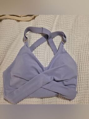BuffBunny Candy Wrap Bra In Lavender- Size M